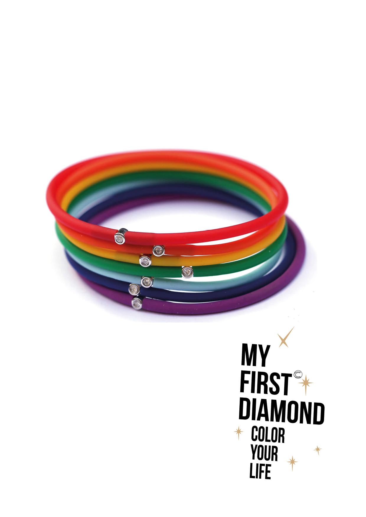 My First Diamond - Original - Bracelet - Adaptable unisex (Gold Bronze)