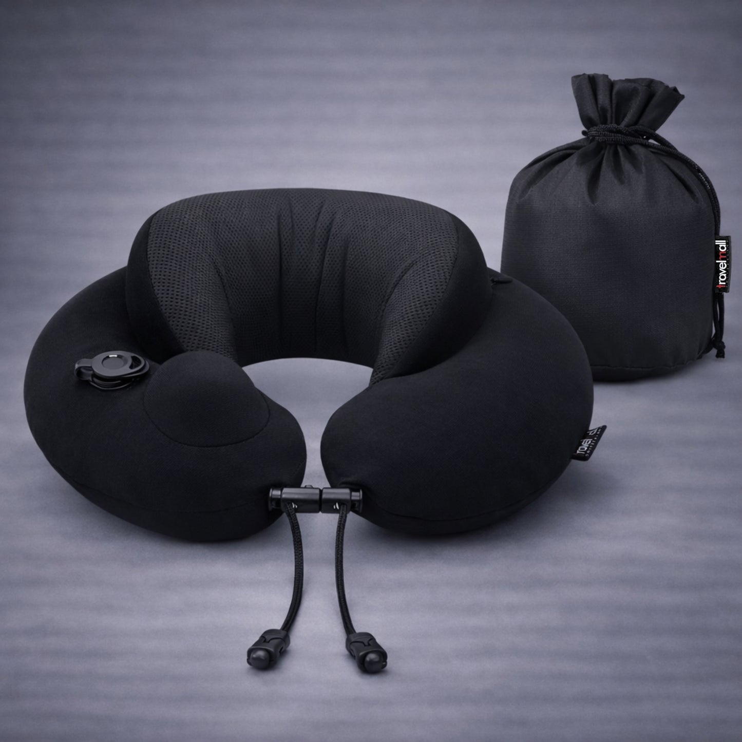 Travelmall - Premium Inflatable Memory Foam Pillow.