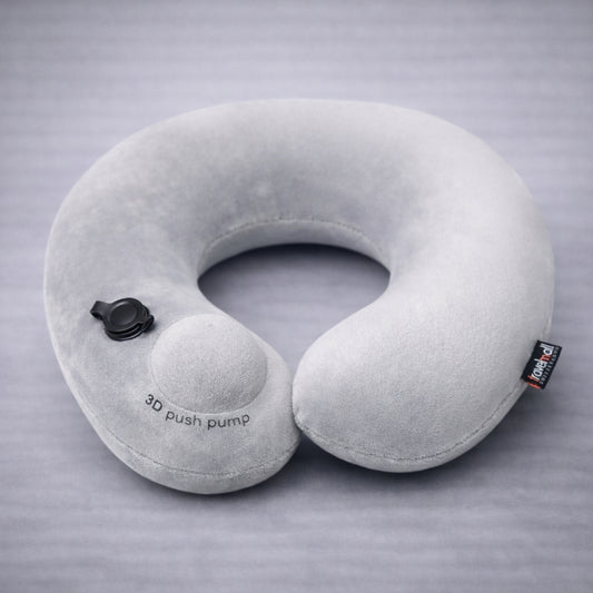 Travelmall - Pocket-Pump Inflatable Neck Pillow.