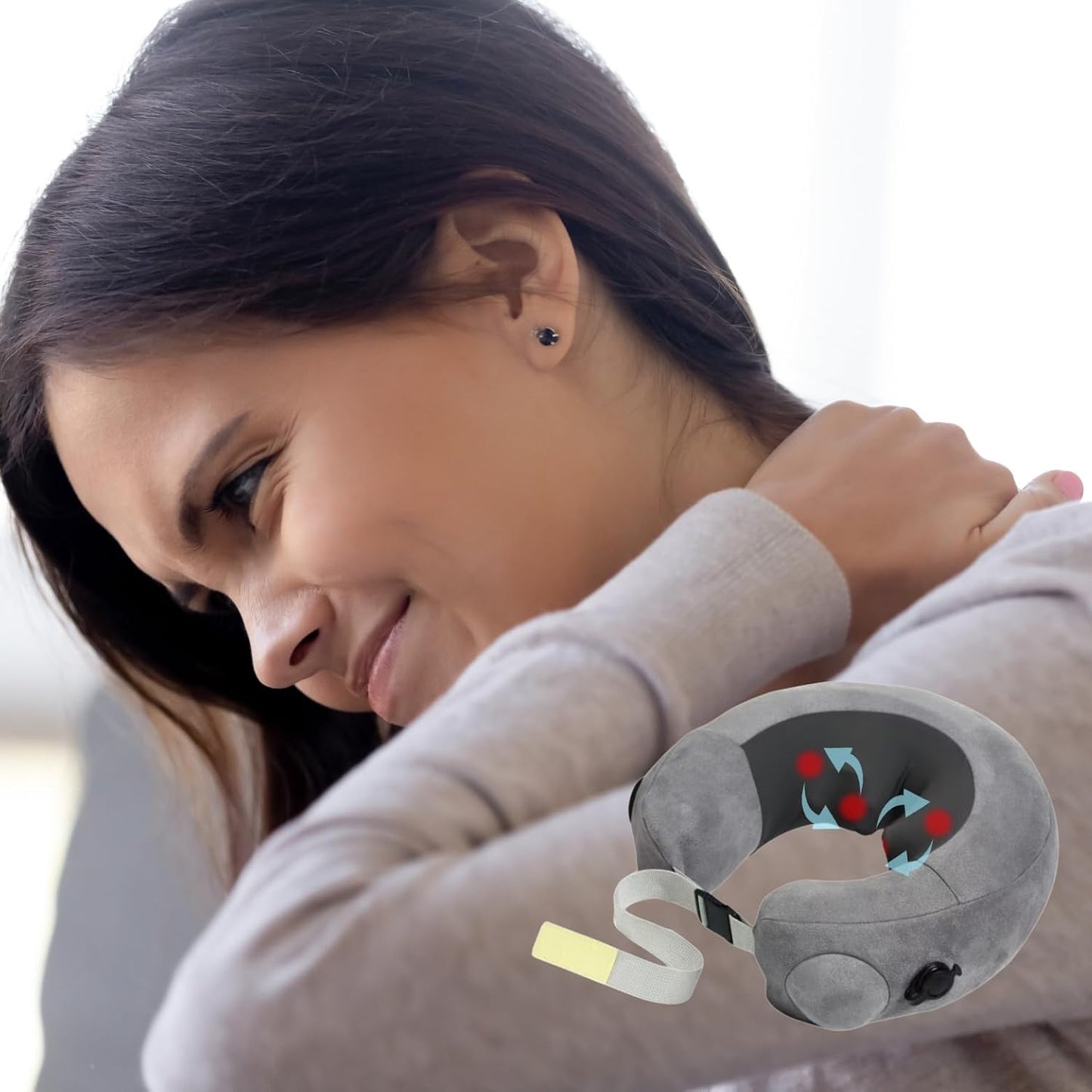 Travelmall - Inflatable Multi-Functional Pillow.