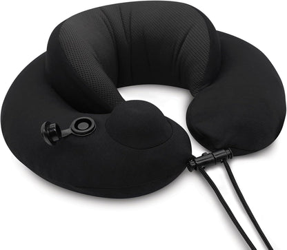 Travelmall - Premium Inflatable Memory Foam Pillow.