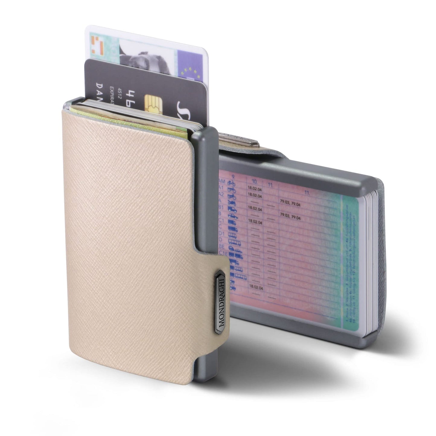 Mondraghi - Saffiano Mini-Wallet (Made in Italy).