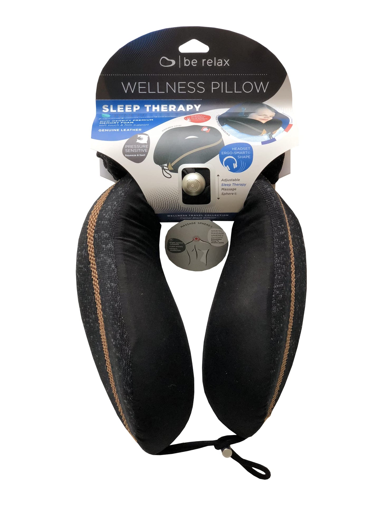 Be Relax - Sleep Therapy Pillow With Shiatsu Point.