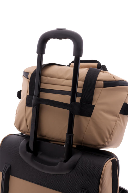 Gladiator Polar Cabin Size Luggage Bag (Beige). Imported from Spain.
