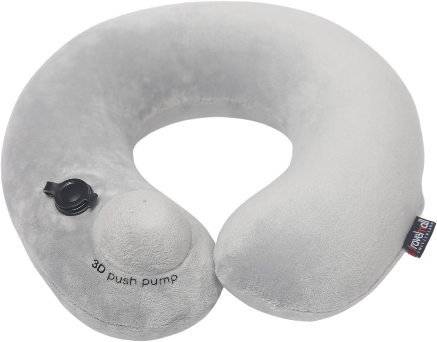 Travelmall - Pocket-Pump Inflatable Neck Pillow.