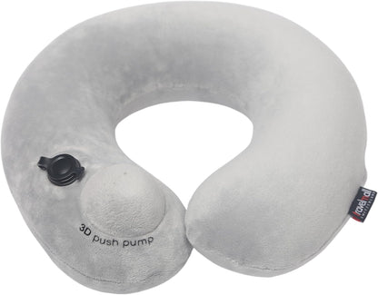 Travelmall - Pocket-Pump Inflatable Neck Pillow.