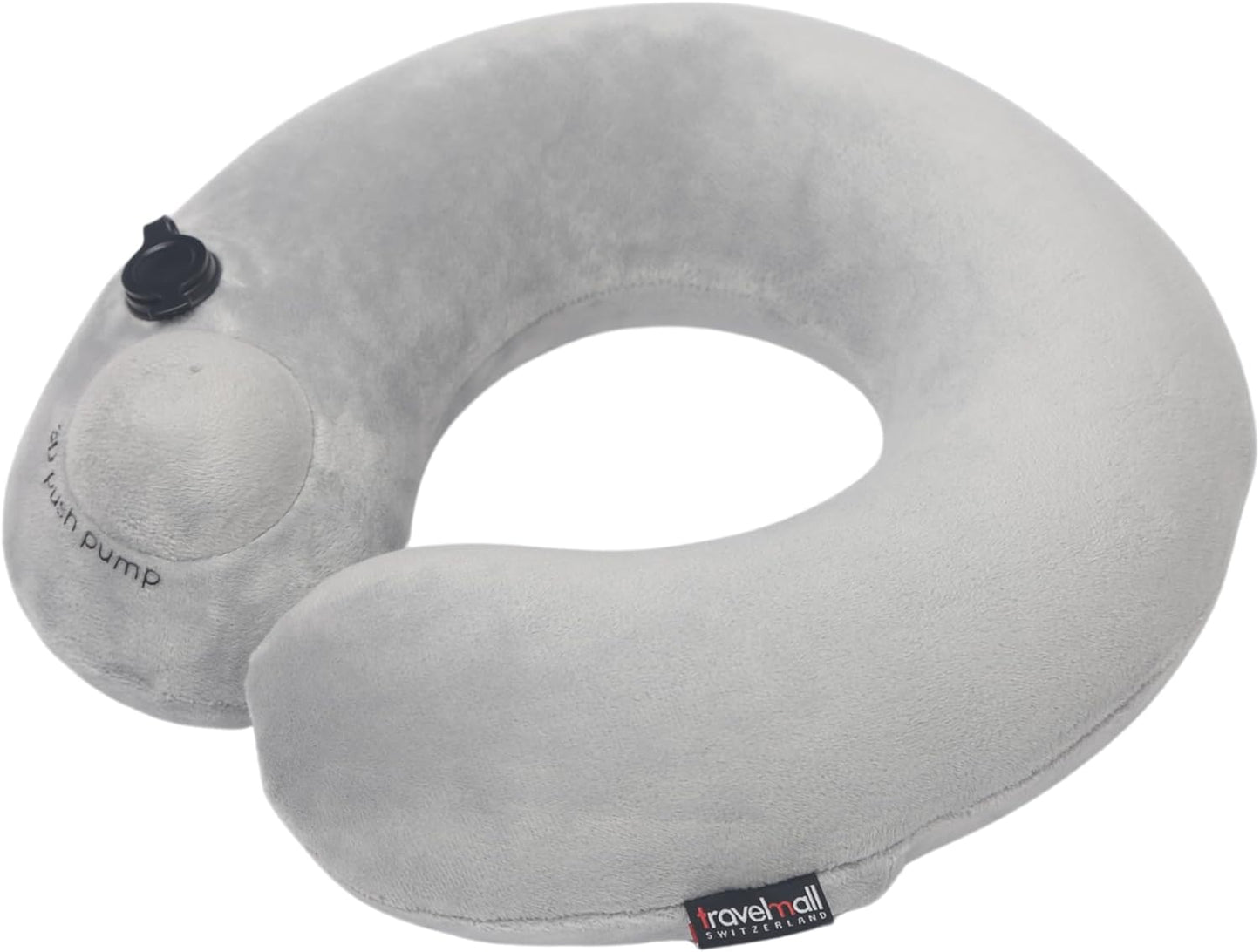 Travelmall - Pocket-Pump Inflatable Neck Pillow.