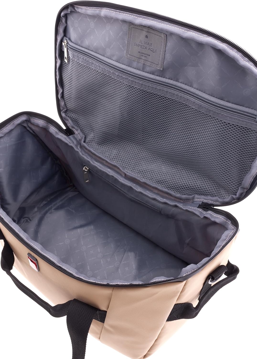 Gladiator Polar Cabin Size Luggage Bag (Beige). Imported from Spain.