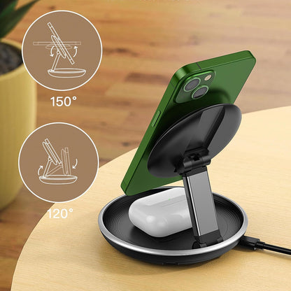 Travelmall - 3-in-1 Multi-Wireless Charger.
