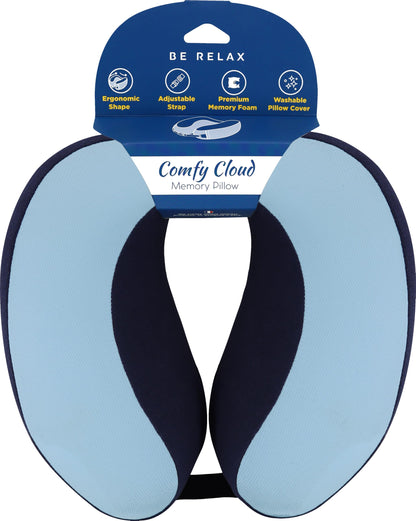 Be Relax - Comfy Cloud Memory Foam Wellness Pillow.
