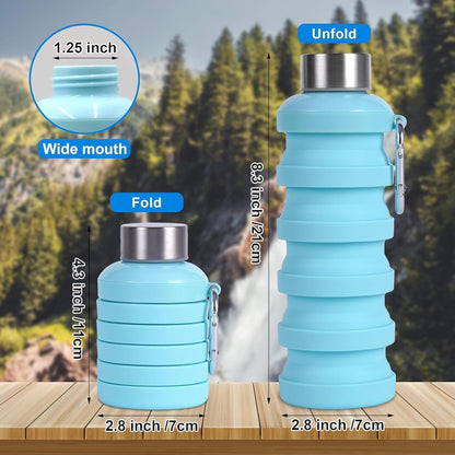 Travelmall - Collapsible Water Bottle x 500ml.
