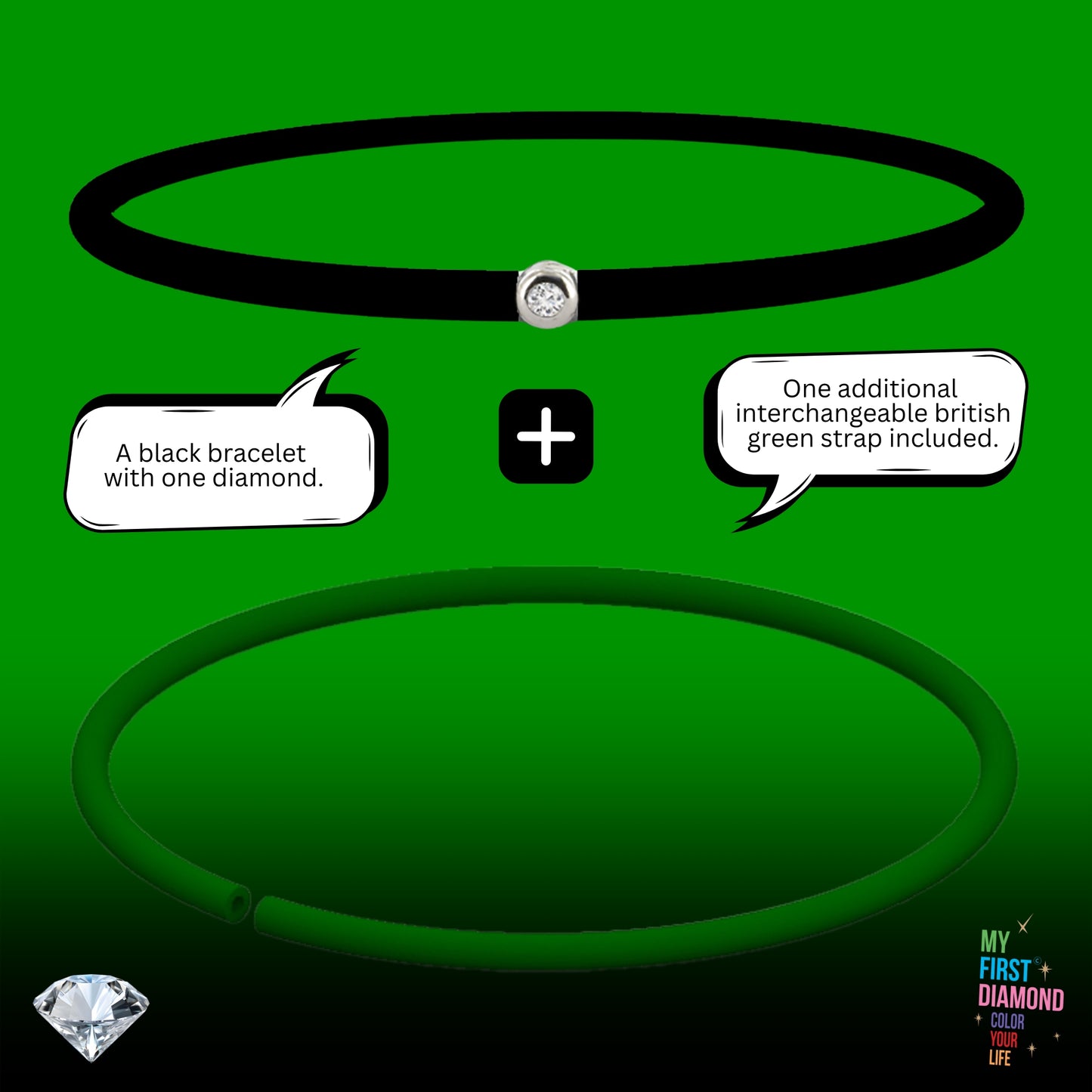 My First Diamond - Original Bracelet Unisex (Made in France)