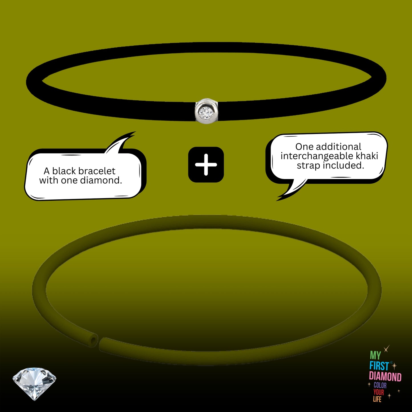 My First Diamond - Original Bracelet Unisex (Made in France)