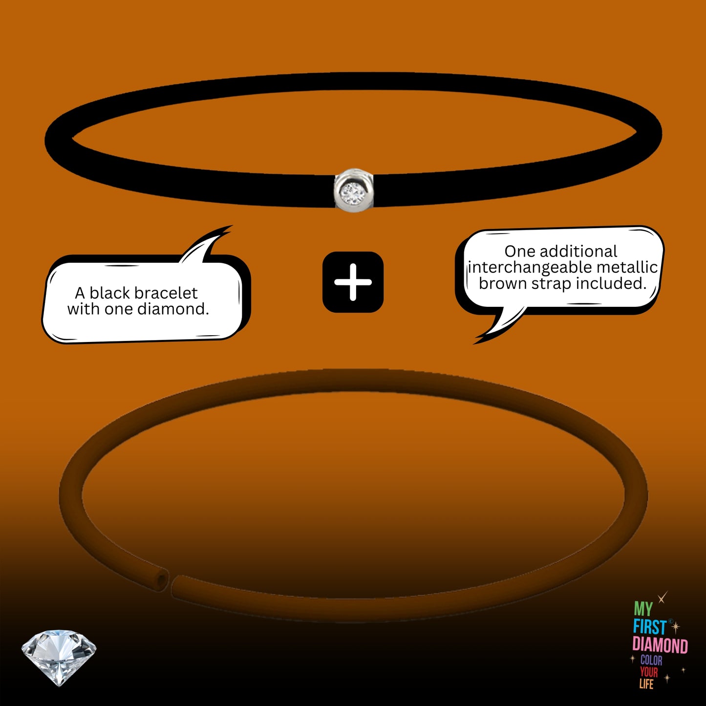 My First Diamond - Original Bracelet Unisex (Made in France)