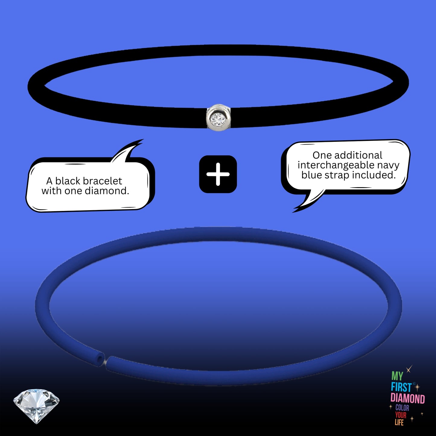 My First Diamond - Original Bracelet Unisex (Made in France)