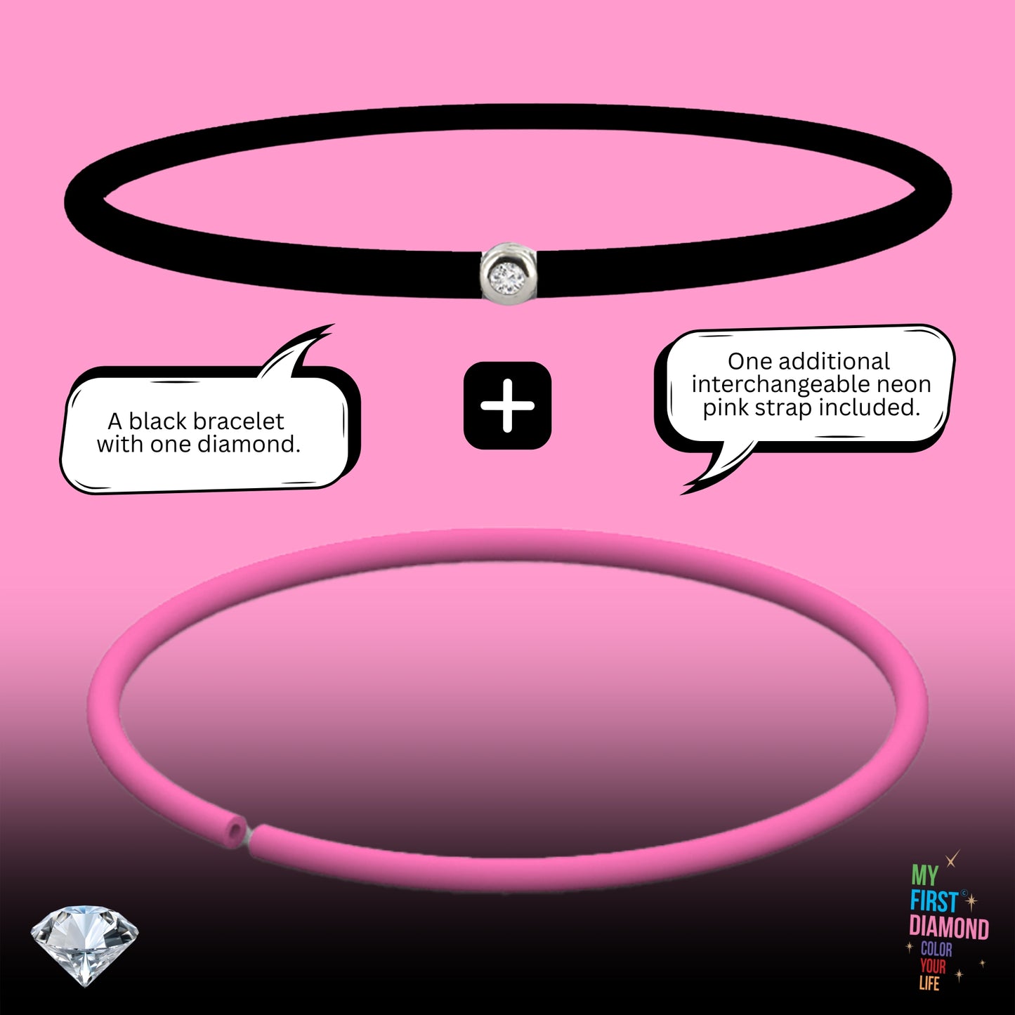 My First Diamond - Original Bracelet Unisex (Made in France)