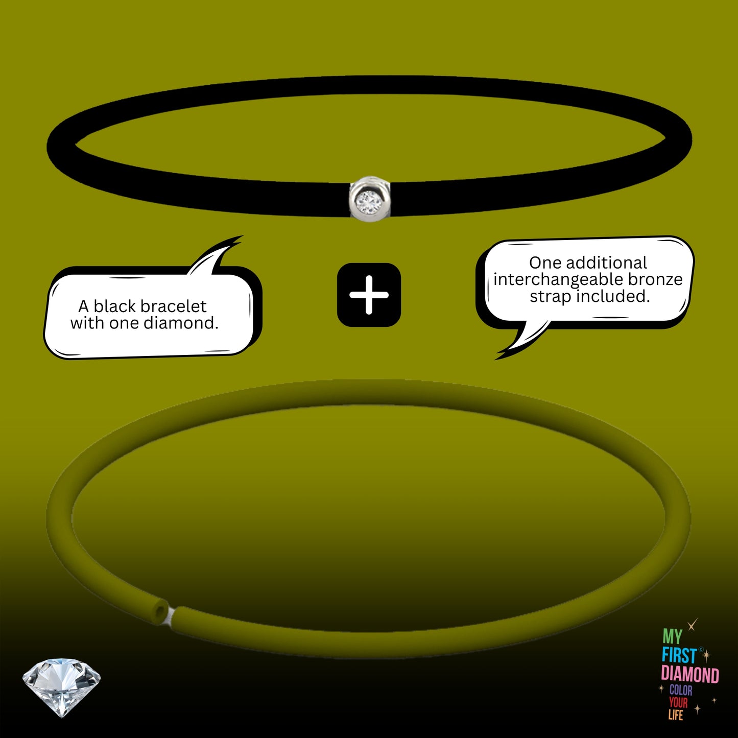 My First Diamond - Original Bracelet Unisex (Made in France)