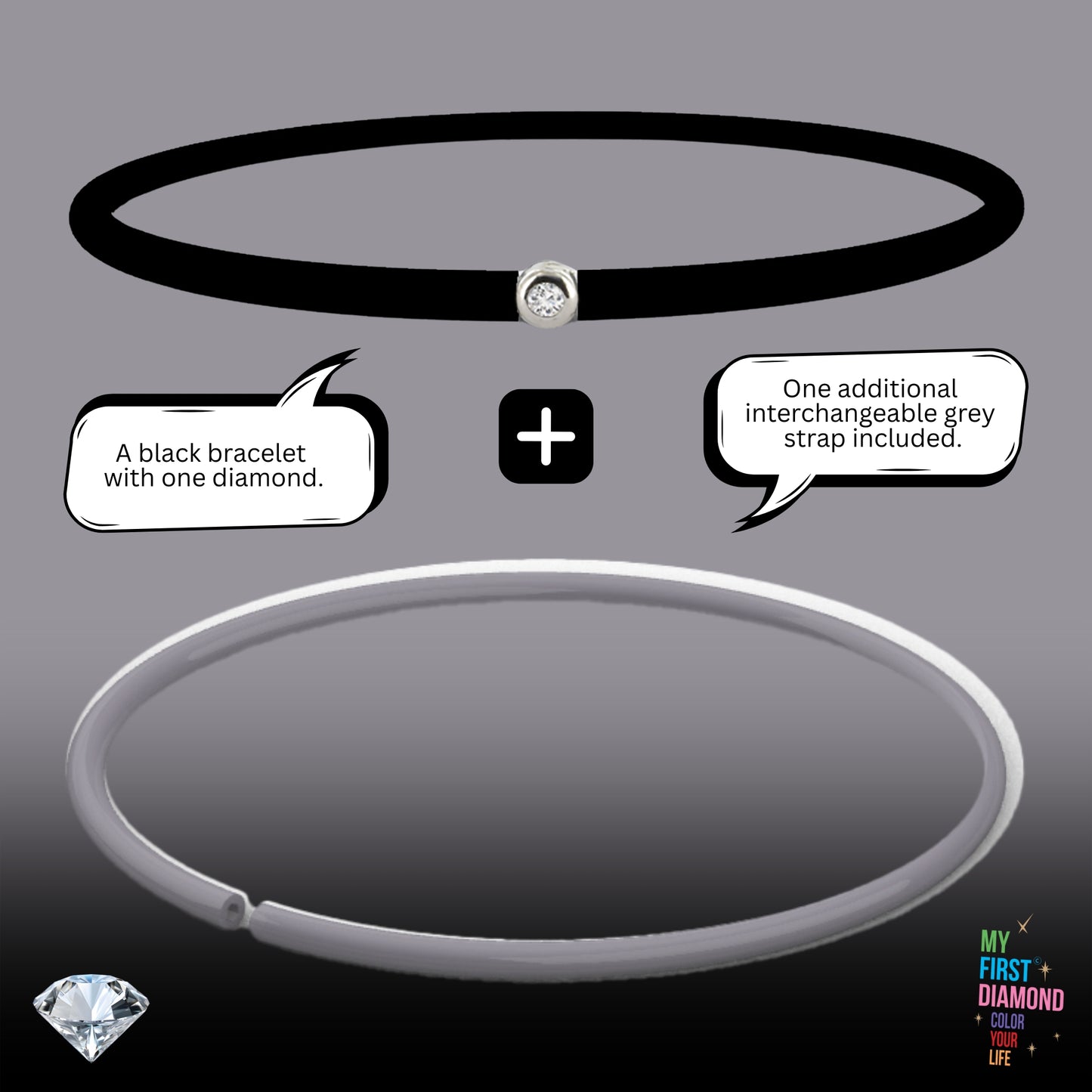 My First Diamond - Original Bracelet Unisex (Made in France)