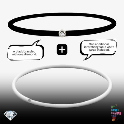 My First Diamond - Original Bracelet Unisex (Made in France)