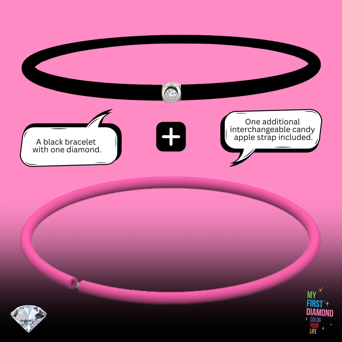 My First Diamond - Original Bracelet Unisex (Made in France)