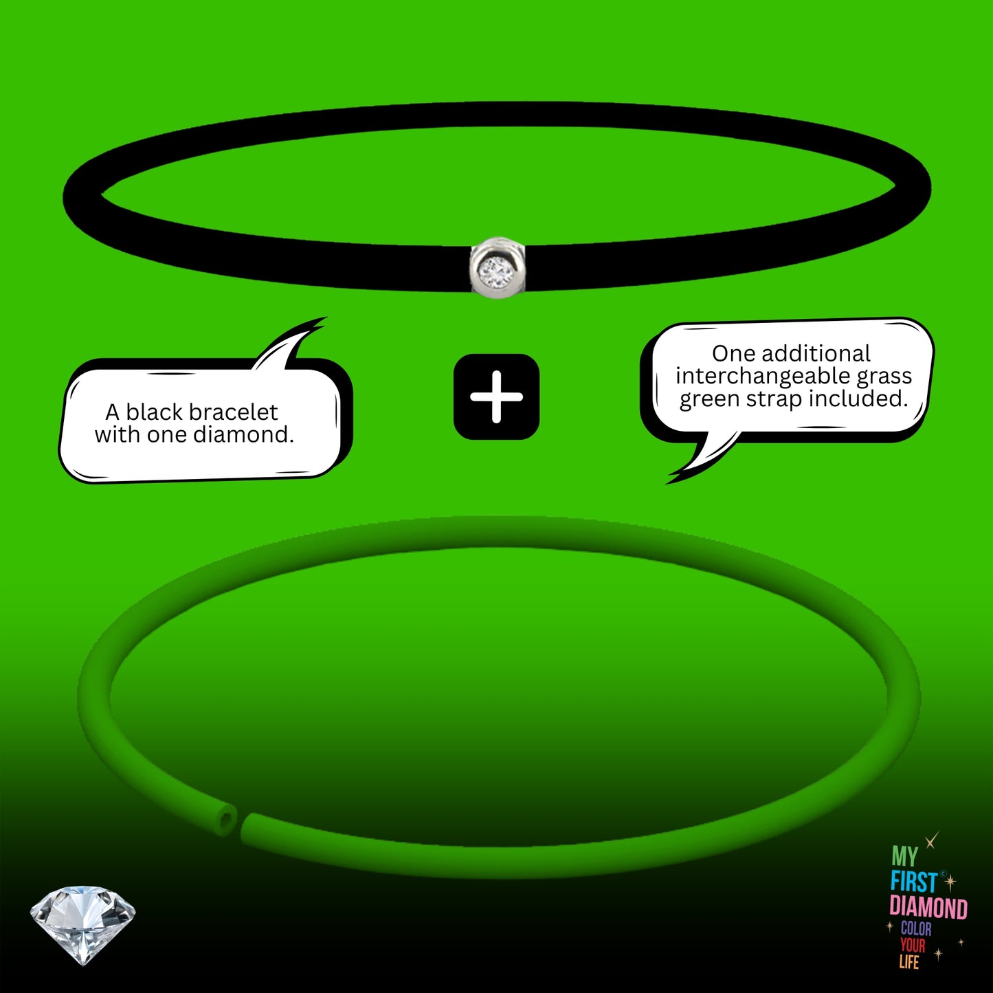 My First Diamond - Original Bracelet Unisex (Made in France)