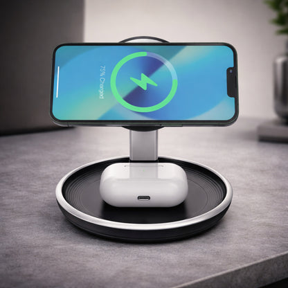Travelmall - 3-in-1 Multi-Wireless Charger.